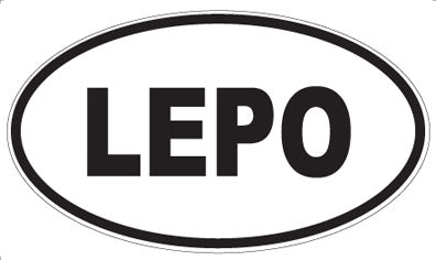 LEPO - Oval Sticker