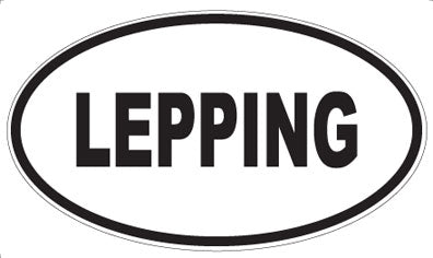LEPPING - Oval Magnet