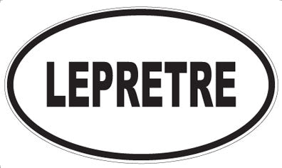 LEPRETRE - Oval Sticker