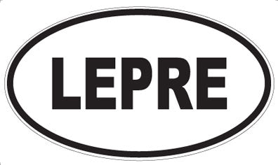 LEPRE - Oval Magnet