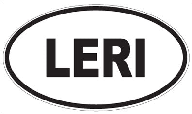 LERI - Oval Sticker