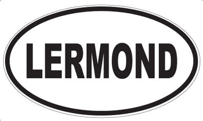 LERMOND - Oval Magnet