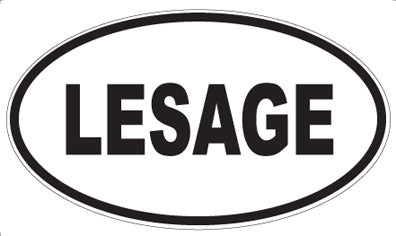 LESAGE - Oval Magnet