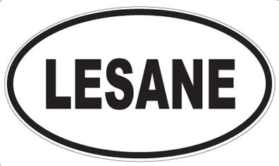 LESANE - Oval Sticker