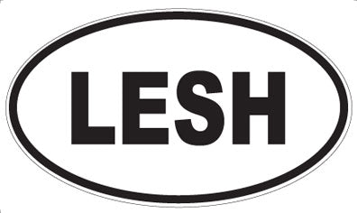 LESH - Oval Magnet