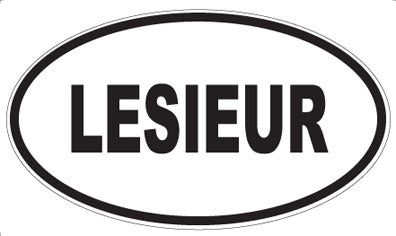 LESIEUR - Oval Magnet