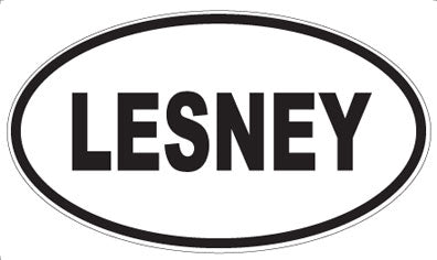 LESNEY - Oval Magnet