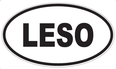 LESO - Oval Magnet