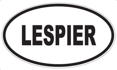 LESPIER - Oval Magnet