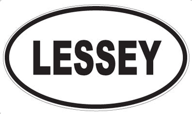 LESSEY - Oval Magnet