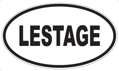 LESTAGE - Oval Sticker