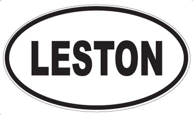 LESTON - Oval Magnet