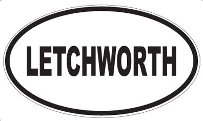LETCHWORTH - Oval Magnet