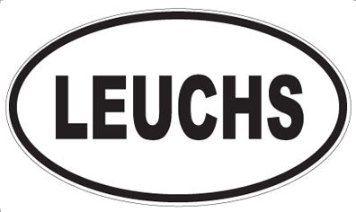 LEUCHS - Oval Magnet