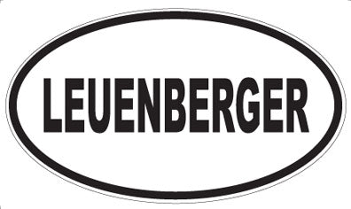 LEUENBERGER - Oval Magnet