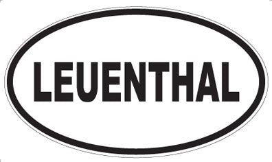 LEUENTHAL - Oval Magnet