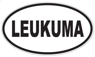 LEUKUMA - Oval Magnet