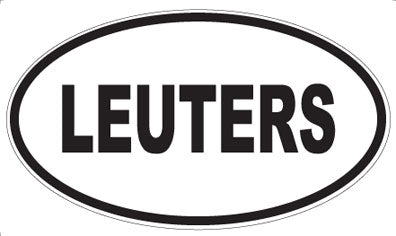 LEUTERS - Oval Magnet