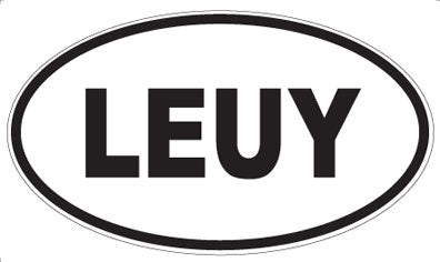 LEUY - Oval Magnet