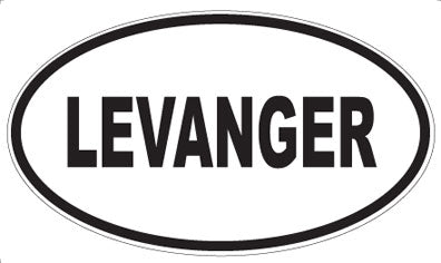 LEVANGER - Oval Magnet
