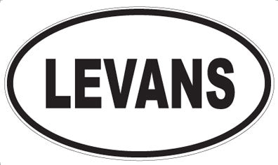 LEVANS - Oval Magnet