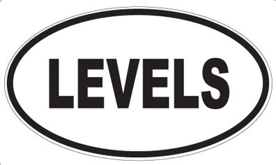 LEVELS - Oval Magnet