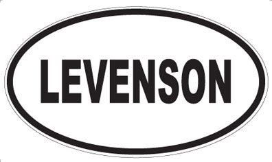 LEVENSON - Oval Magnet