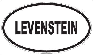 LEVENSTEIN - Oval Magnet
