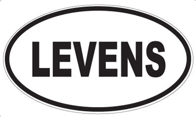 LEVENS - Oval Magnet