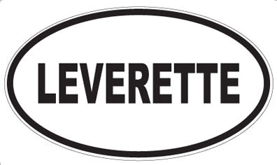 LEVERETTE - Oval Sticker