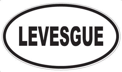 LEVESGUE - Oval Magnet