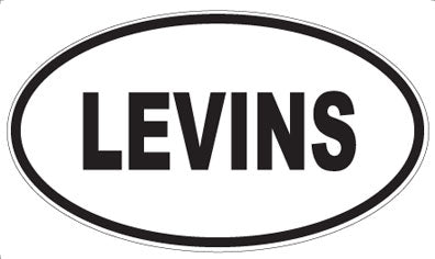LEVINS - Oval Magnet