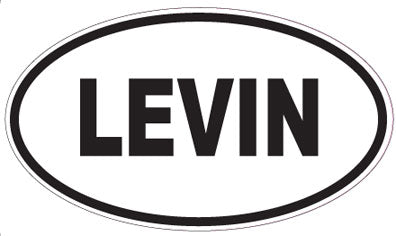 LEVIN - Oval Magnet