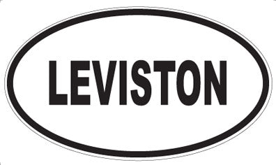 LEVISTON - Oval Sticker