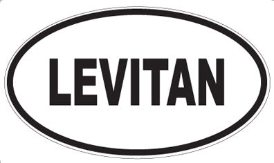 LEVITAN - Oval Magnet