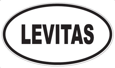 LEVITAS - Oval Sticker