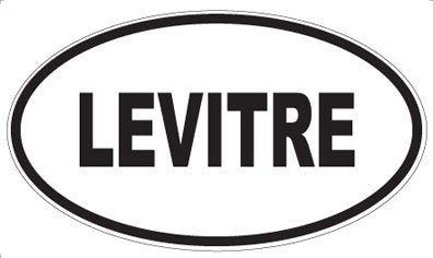 LEVITRE - Oval Sticker