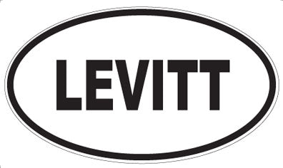 LEVITT - Oval Magnet