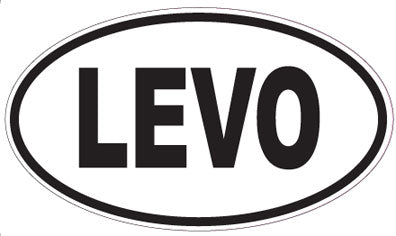 LEVO - Oval Sticker
