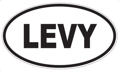 LEVY - Oval Magnet
