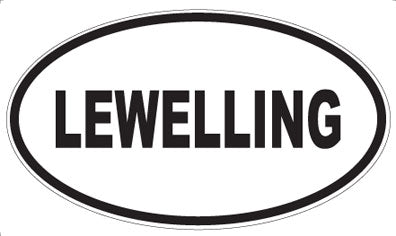 LEWELLING - Oval Magnet