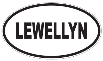 LEWELLYN - Oval Magnet