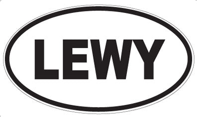 LEWY - Oval Magnet