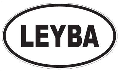LEYBA - Oval Magnet