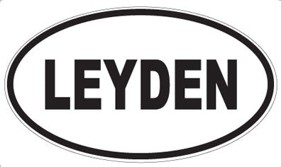 LEYDEN - Oval Sticker