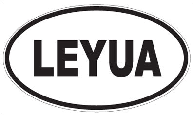 LEYUA - Oval Sticker