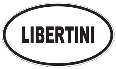 LIBERTINI - Oval Magnet