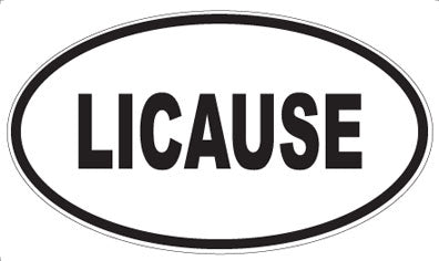 LICAUSE - Oval Magnet