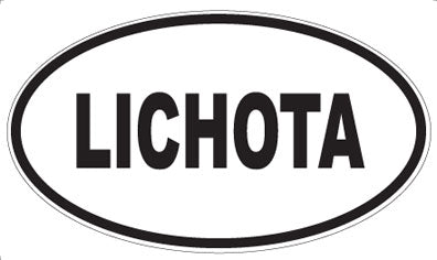 LICHOTA - Oval Magnet