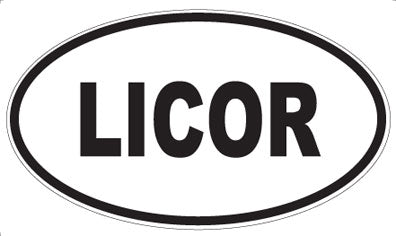 LICOR - Oval Sticker